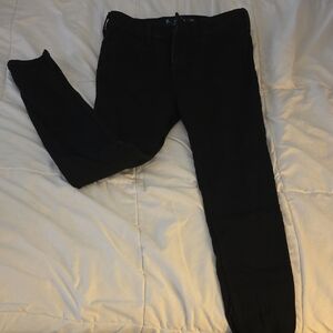 Hollister Black High Rise Super Skinny Jeans